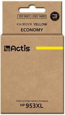 ACTIS TUSZ KH-953YR (ZAMIENNIK HP 953XL F6U18AE; STANDARD; 25ML; ŻÓŁTY) - NOWY CHIP