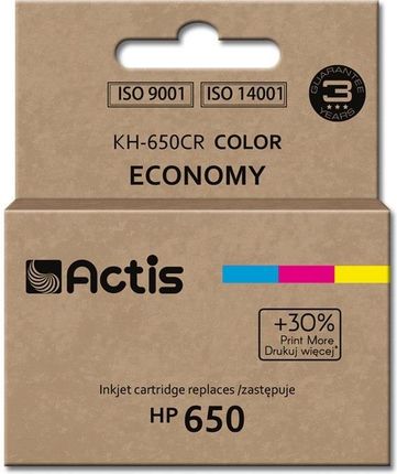 ACTIS TUSZ KH-650CR (ZAMIENNIK HP 650 CZ102AE; STANDARD; 9 ML; KOLOR)