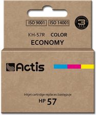 Zdjęcie ACTIS TUSZ KH-57R (ZAMIENNIK HP 57 C6657A; STANDARD; 21 ML; KOLOR) - Łuków