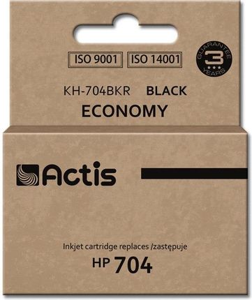 ACTIS TUSZ KH-704BKR (ZAMIENNIK HP 704 CN692AE; STANDARD; 15 ML; CZARNY)