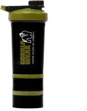 Zdjęcie Gorilla Wear Shaker 2 Go Zielony Z Pojemnikami Na Odżywki 500 Ml - Dąbrowa Tarnowska