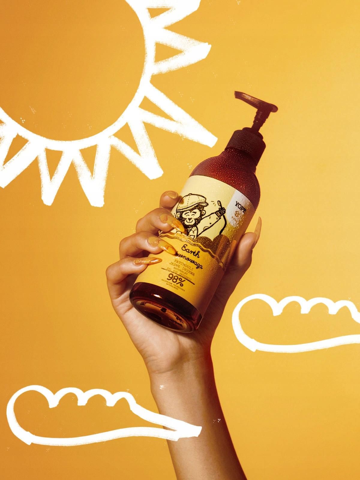 YOPE Soul Earth Żel pod prysznic, 400ml - zdjęcie 2 YOPE Soul Earth Żel pod prysznic, 400ml