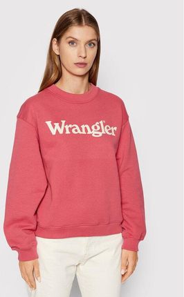 Wrangler Bluza Retro W6N0HAXGH Różowy Regular Fit