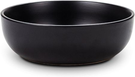 Nava Miska ceramiczna czarna obiadowa na zupę sałatkę płatki SOHO 19 cm 1 l
