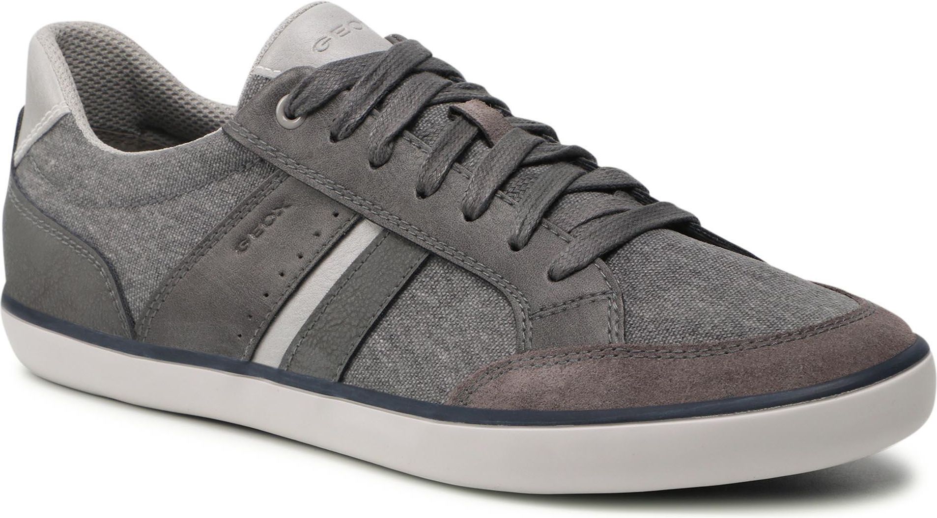 Baskets Geox U Elver A Pour Homme - Fermeture éclair Latérale - Style Urbain Décontracté