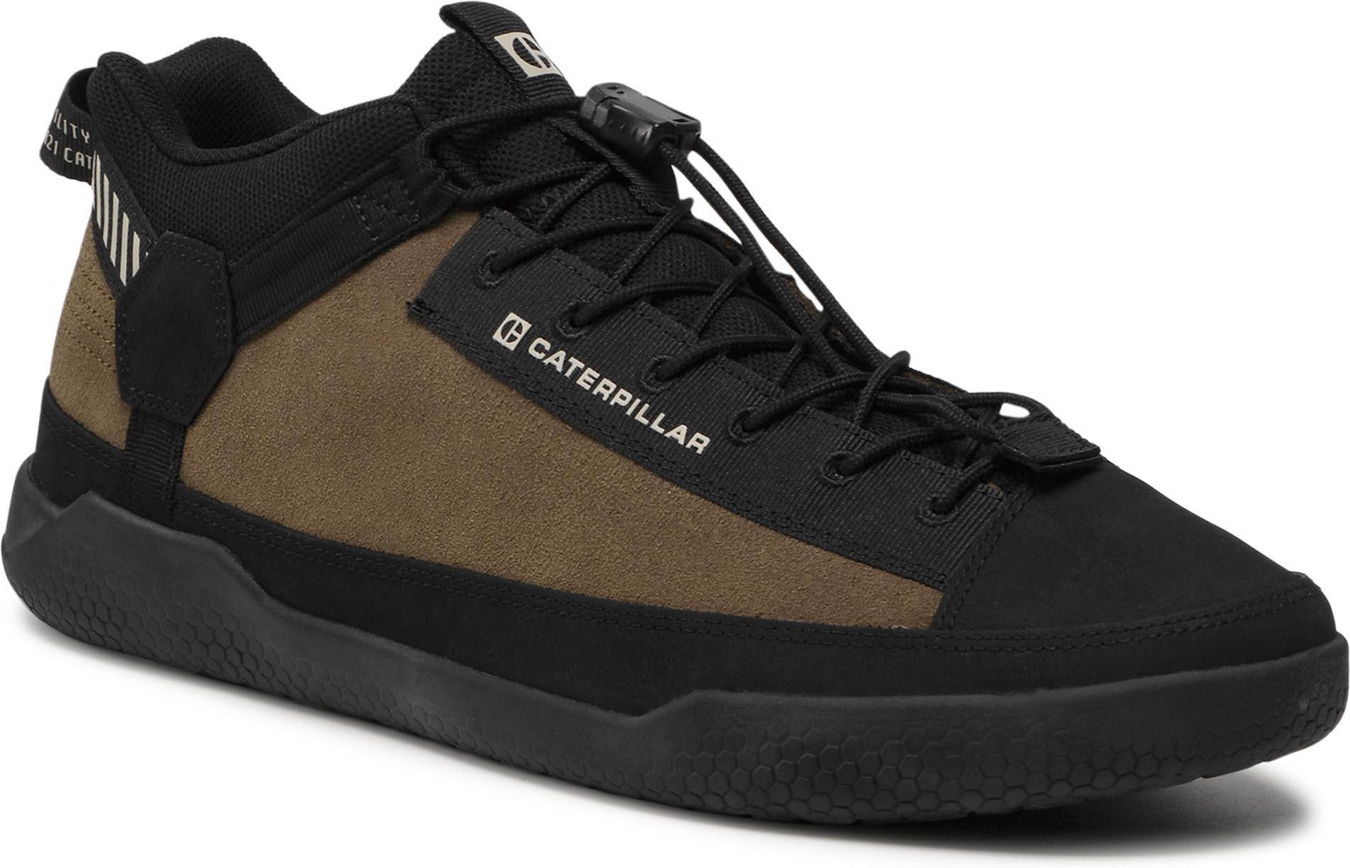 Sneakersy CATERPILLAR Hex Utility Shoe P110506 Dark Olive 1 Ceny i