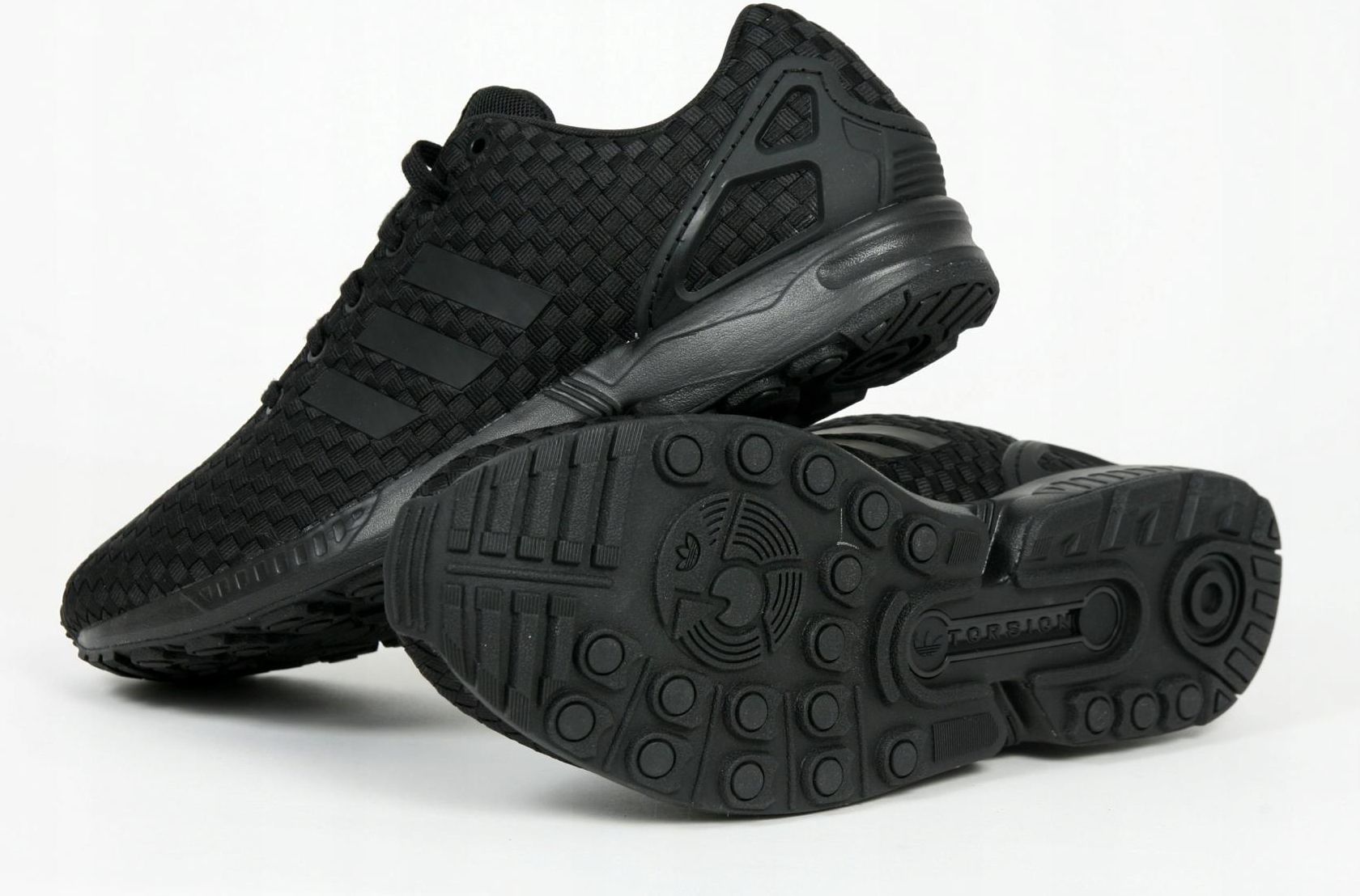 Flux Reflective Adidas Zx Flux Woven Triple Black Adidas Zx Flux
