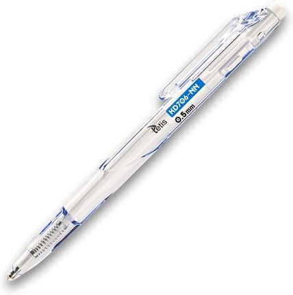 Tetis Długopis Kd706 Nn 0 5Mm Obudowa Niebieska Wkład Olejowy Niebieski P25