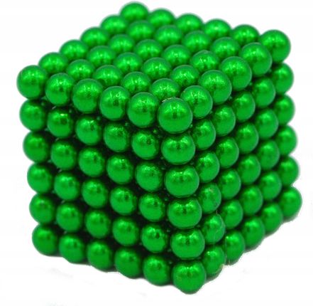 Neocube Klocki Magnetyczne Kulki Zielone 5Mm+Box