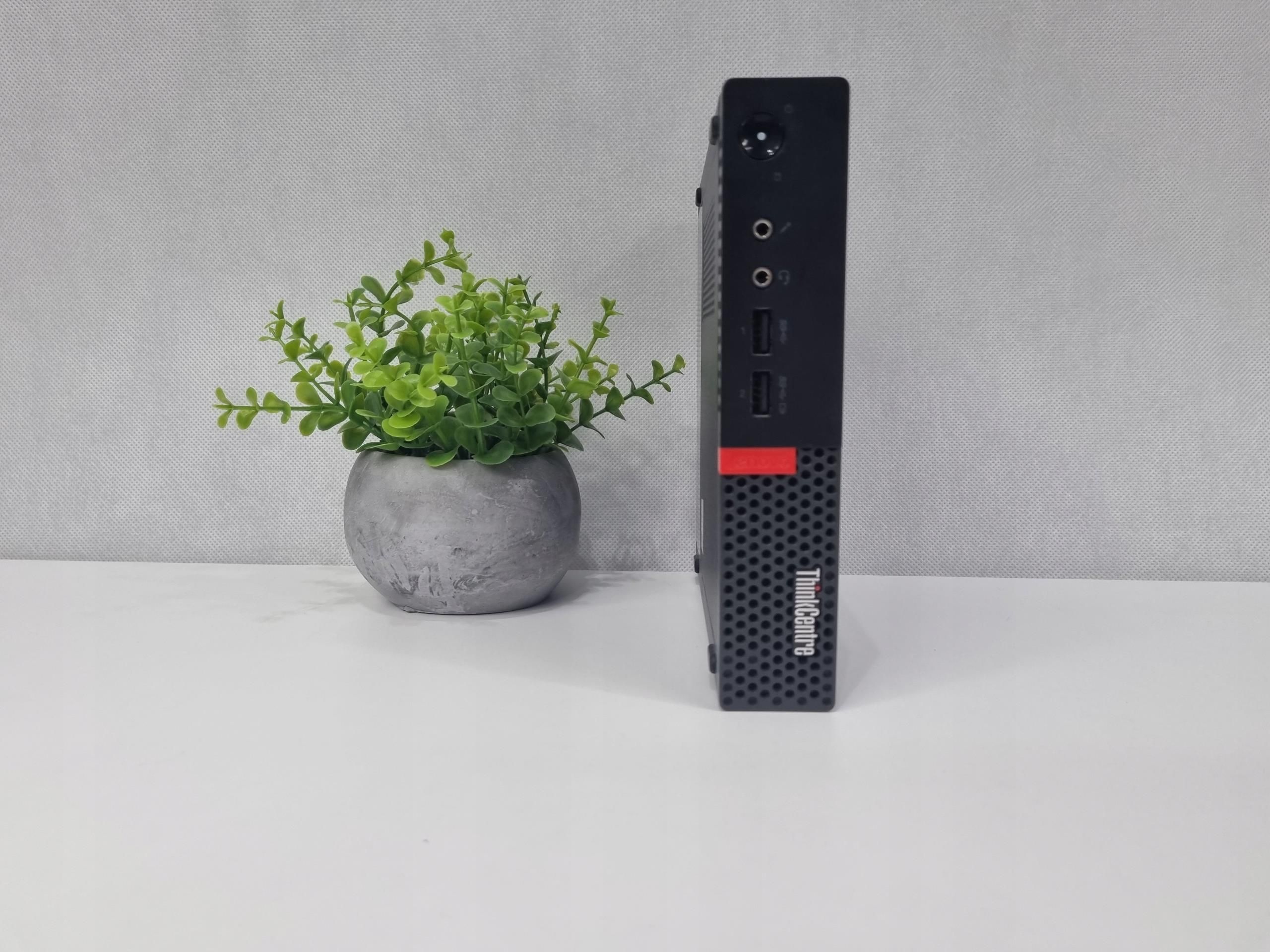 Pack Ordinateur Lenovo ThinkCentre M710q – Mini PC, écran 19", Clavier/souris, Win 11