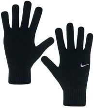 Rękawiczki zimowe Nike Swoosh Knit 2.0 czarne S/M N.100.0665.010 - najlepsze Rękawiczki męskie