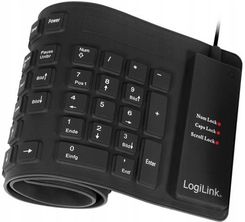 Klawiatura Logilink Flexible waterproof Keyboard Usb + PS/2 I (4052792038965)