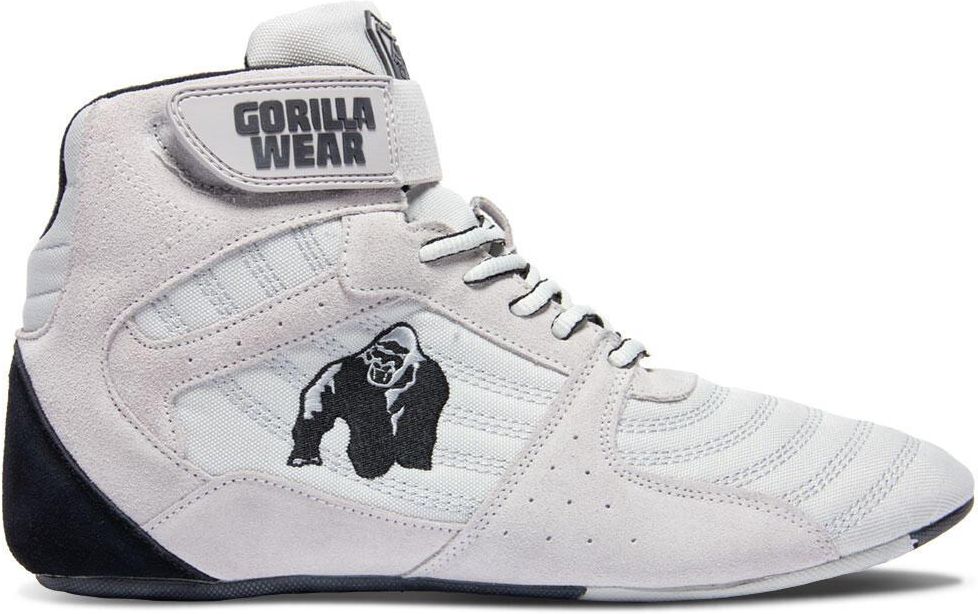GORILLA WEAR Perry High Tops PRO - Scarpe Da Wrestling Bianche Super Leggere - Foto 4