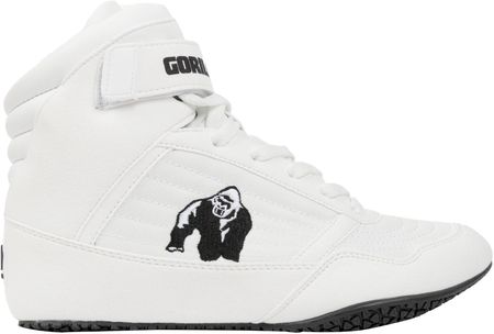 GORILLA WEAR Gorilla Wear High Tops - białe buty za kostkę na siłownie - Biały