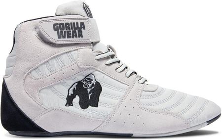 GORILLA WEAR Perry High Tops Pro - białe buty na siłownie - Biały