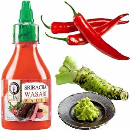 H&H Sos Chilli Sriracha Wasabi 200Ml Thai Dancer (1720)
