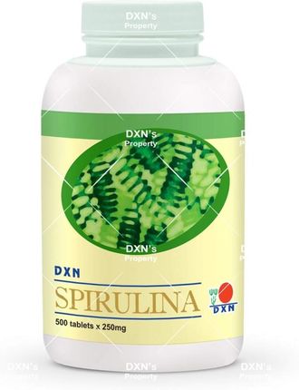 SPIRULINA 500 tabletek po 250 mg / Alga Spirulina platensis, wysoka zawartość chlorofilu