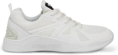 GORILLA WEAR Gym Hybrids - białe buty treningowe- Biały