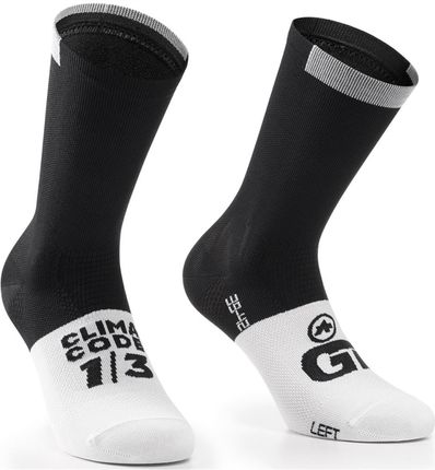 Skarpetki Assos Gt Socks C2 Czarny Biały