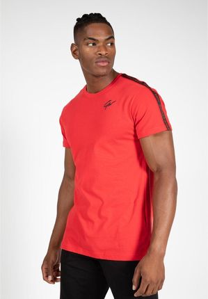 GORILLA WEAR Gorilla Wear USA Chester T-shirt - czerwono/czarna koszulka na trening - Czerwony