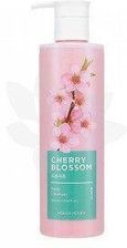 Zdjęcie Holika Cherry Blossom Body Cleanser Nawilżający Odświeżający Żel Pod Prysznic Z Ekstraktem Kwiatów Wiśni I Aloesu 390ml - Krosno