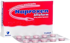 Zdjęcie Naproxen Aflofarm 200 mgx10 tabl. - Małomice