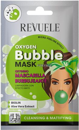Revuele Oxygen Bubble Oczyszczająca Maska Bąbelkowa Do Twarzy 15 Ml