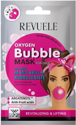 Revuele Oxygen Bubble Rewitalizująca Maska Bąbelkowa Do Twarzy 15 Ml