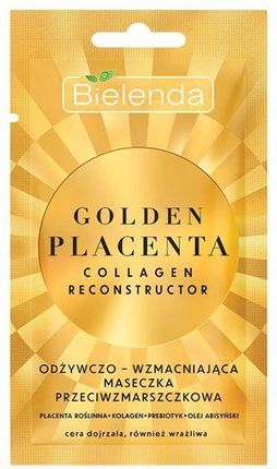 Bielenda Golden Placenta Maseczka Przeciwzmarszczkowa 8 G 
