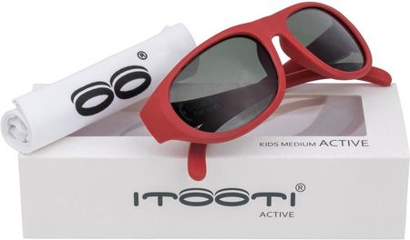 Tootiny okulary dla dzieci Itooti Active M red