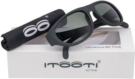 Tootiny okulary dla dzieci Itooti Active M czarne