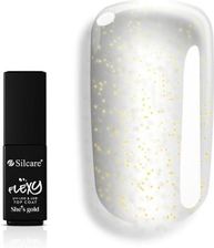 Zdjęcie Silcare Flexy She's Gold Top Coat 4,5g - Stęszew