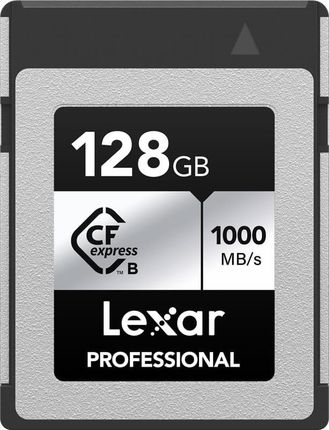 Lexar 128Gb Professional Type B Silver 1000Mb/S (LCXEXSL128GRNENG)