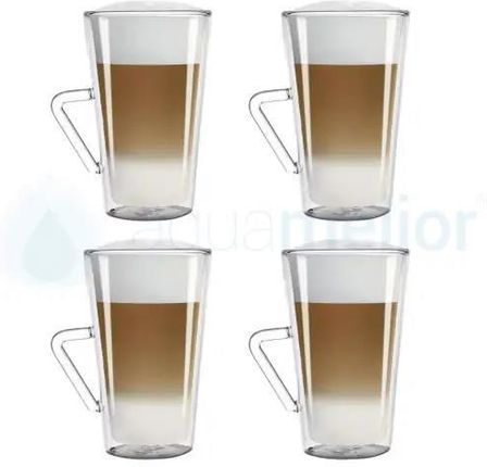 Filter Logic Szklanki termiczne do latte macchiato 370ml 4 szt. (CFL-675B)