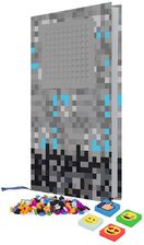 Zdjęcie Zeszyt A5 w Linie Kratka z szarym panelem - Stepnica