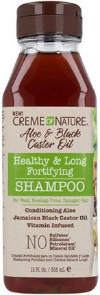 Creme Of Nature Szampon Aloe & Black Castor 355 ml