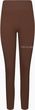 Legginsy treningowe damskie Gym Glamour Push Up chocolate Zima 2023