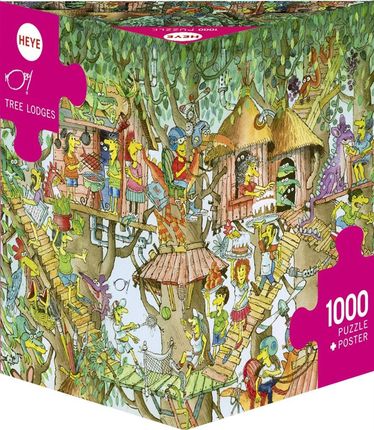 Heye Puzzle 1000El. Domki Na Drzewie Paul