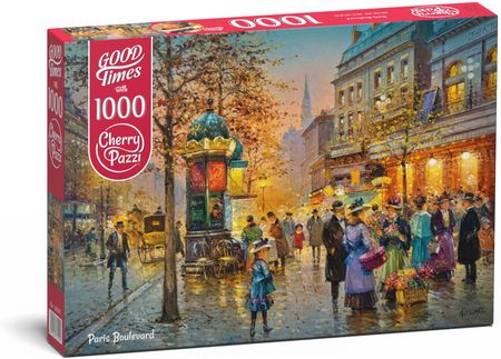 Cherry Pazzi Puzzle 1000 Elementów Paryska Alejka