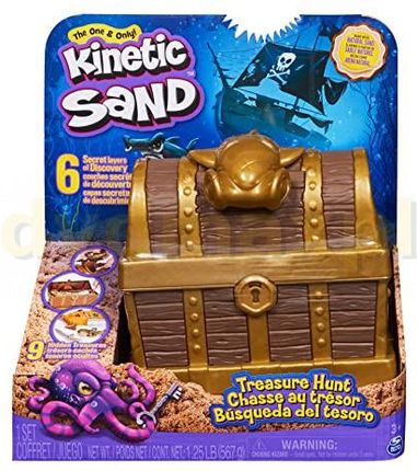 Spin Master Kinetic Sand Piasek Kinetyczny Ukryty Skarb 6062080