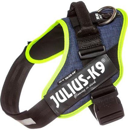 Julius-K9 Julius K9 IDC Powerharness Size: 1 jeans stuff with neon e (H671563)