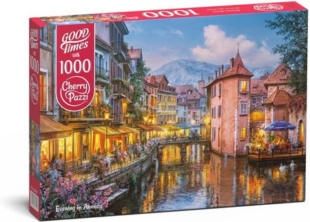 Cherry Pazzi Puzzle 1000 Elementów Wieczór W Annecy