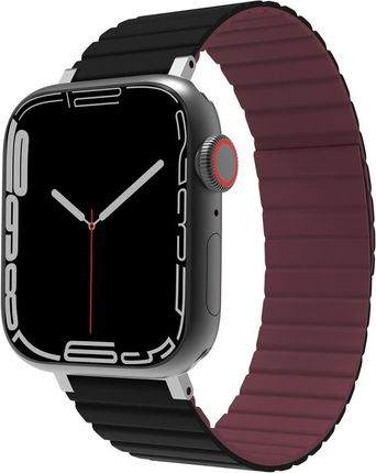 Pasek opaska JCPal FlexForm dla Apple Watch Black/Red (42/44/45mm)