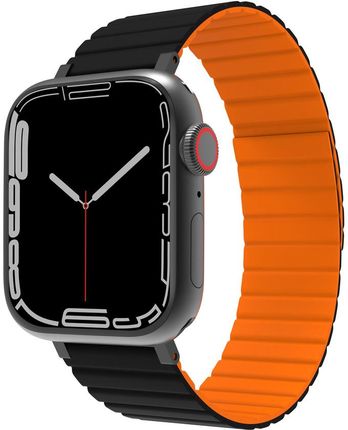Pasek opaska JCPal FlexForm dla Apple Watch Black/Orange (42/44/45mm)