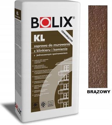 Bolix Zaprawa Do Klinkieru 25kg Brązowa