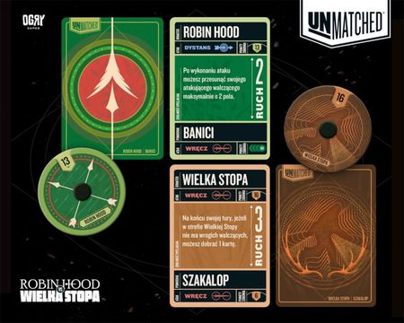 Ogry Games Unmatched Robin Hood vs Wielka Stopa - zdjęcie 3
