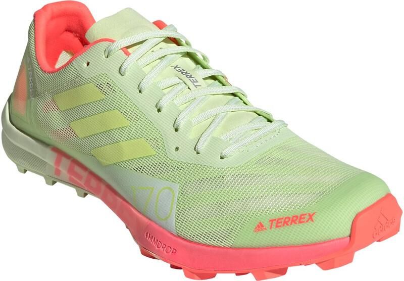 Adidas Terrex Speed Pro Trail Running Shoes Women Zielony Czerwony