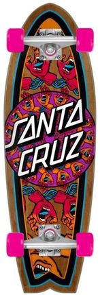 Santa Cruz Cruiser Mandala Hand 8.8In X 27.7In Cruzer Shark 124573