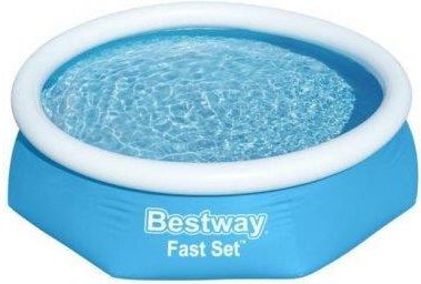 Bestway Basen Rozporowy Fast Set Z Pompą Filtracyjną 2.44M X 61cm
