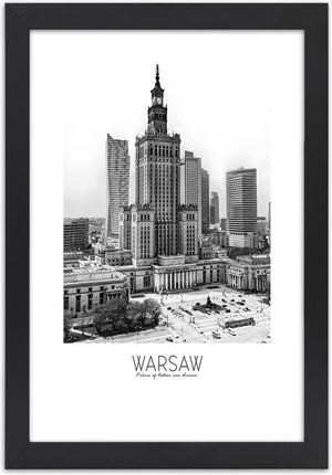 Carogroup Plakat Pałac Kultury W Warszawie 20X30 1025246480